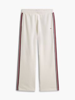 Global Stripe Wide Leg Lounge Joggers — Yellow 5