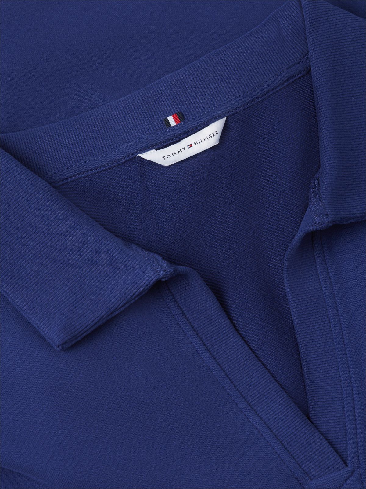 Global Stripe Relaxed Lounge Rugby Jumper — Blue