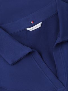 Global Stripe Relaxed Lounge Rugby Jumper — Blue 6