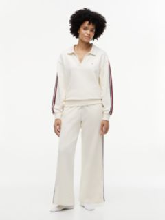 Global Stripe Relaxed Lounge Rugby Jumper — Yellow 2