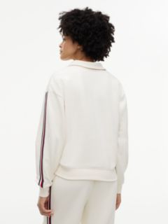 Global Stripe Relaxed Lounge Rugby Jumper — Yellow 4