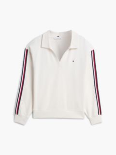 Global Stripe Relaxed Lounge Rugby Jumper — Yellow 5