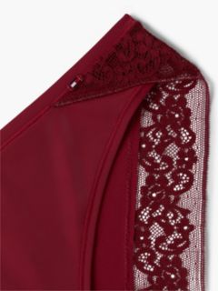 Floral Lace Briefs — White 6