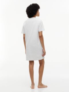 Essential Jersey T-Shirt Nightdress — Grey 4