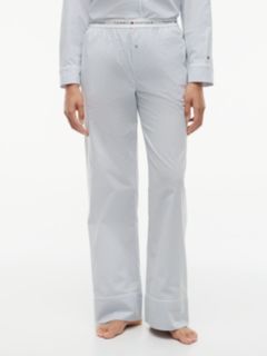 Essential Poplin Pyjama Bottoms — Blue 2