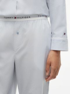 Essential Poplin Pyjama Bottoms — Blue 3