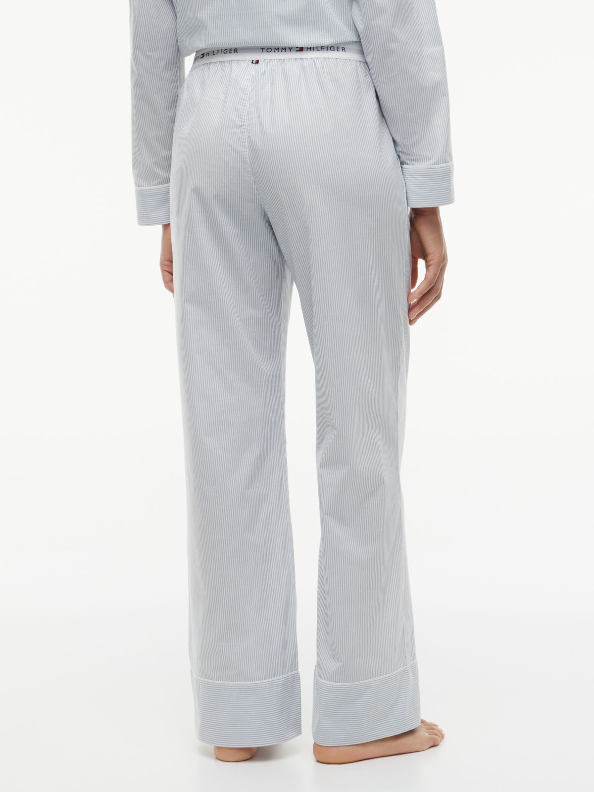 Essential Poplin Pyjama Bottoms — Blue