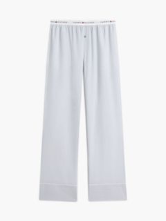 Essential Poplin Pyjama Bottoms — Blue 5