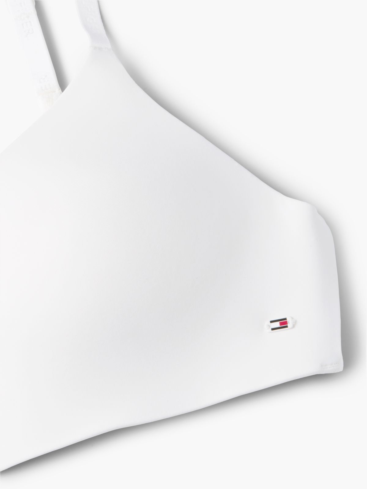 Floral Lace Underwired Lightly Lined Bra — White