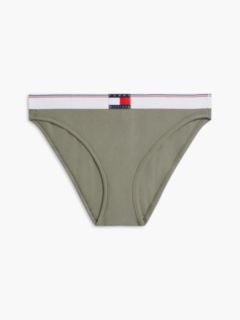 Heritage Flag Logo Ribbed Briefs — Green 5