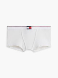 Global Stripe Ribbed Shorts — White 5