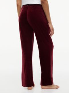 Essential Velour Lounge Joggers — Purple 4