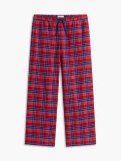 Essential Check Flannel Pyjama Set — Red 6