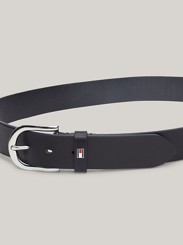 black danny leather belt for women tommy hilfiger