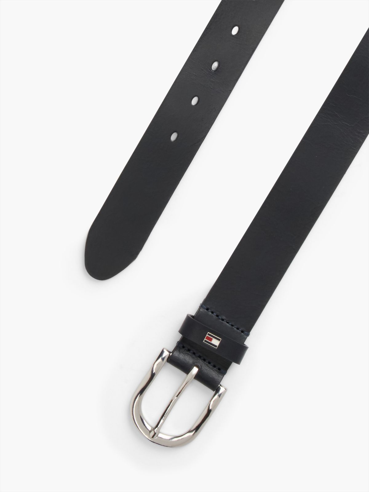Danny Leather Belt — Blue