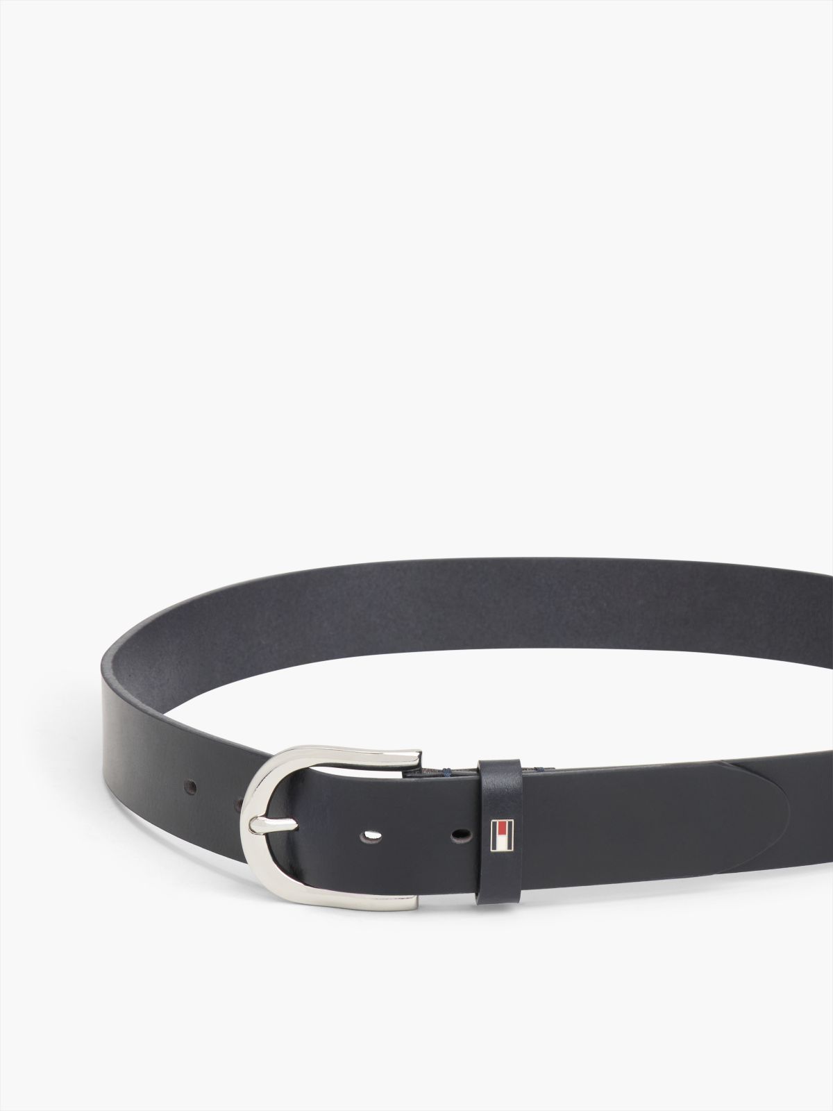 Danny Leather Belt — Blue