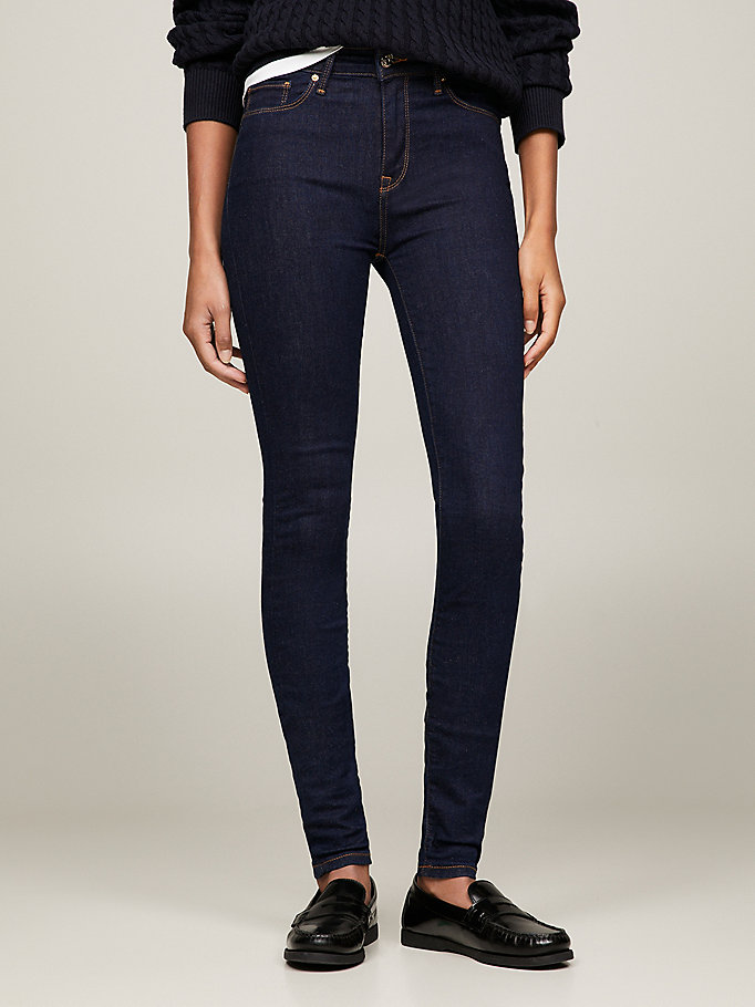 denim como heritage skinny fit jeans for women tommy hilfiger