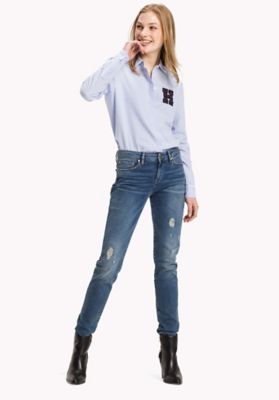Chemise Boutonnée à Carreaux The Tailored Sportsman Femme Taille 4 Manches Longues