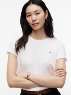 Heritage Crew Neck T-Shirt — White 3