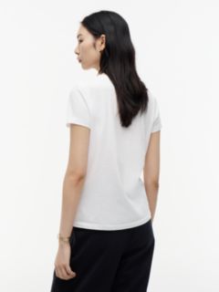 Heritage Crew Neck T-Shirt — White 5