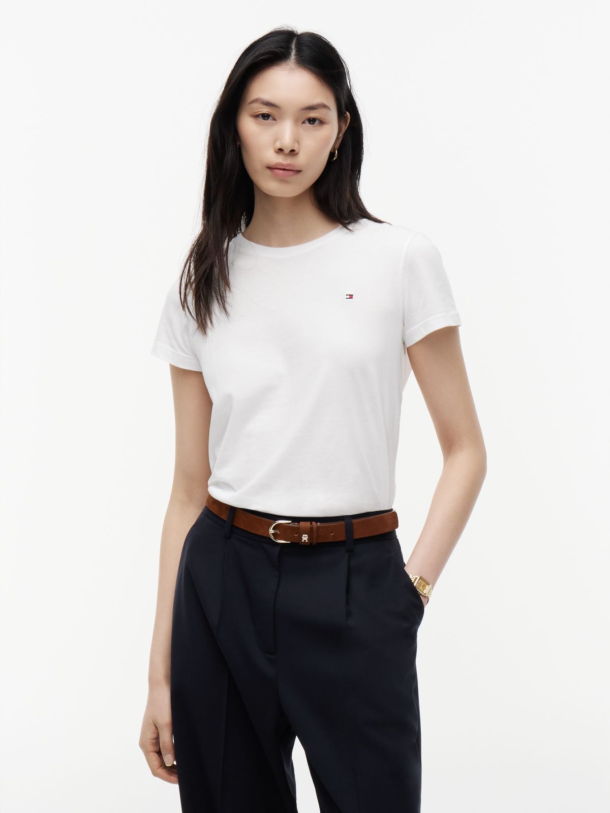 Heritage Crew Neck T-Shirt — White