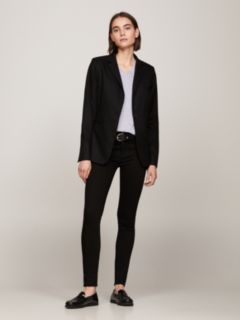 Como Heritage Skinny Fit Jeans — Black 2