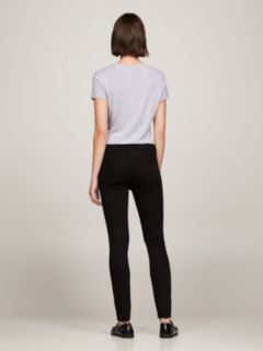 Como Heritage Skinny Fit Jeans — Black 4