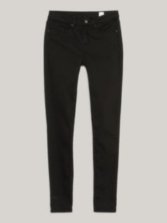 Como Heritage Skinny Fit Jeans — Black 5