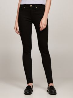 Como Heritage Skinny Fit Jeans — Black 1