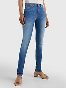 denim venice heritage slim fit jeans mit fade-effekt für damen - tommy hilfiger