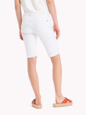Tommy Hilfiger Jeans Beige Cotton Bermuda Shorts