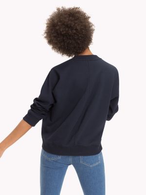 Tommy Hilfiger Grigio Cotton Women Sweatshirt main image 0