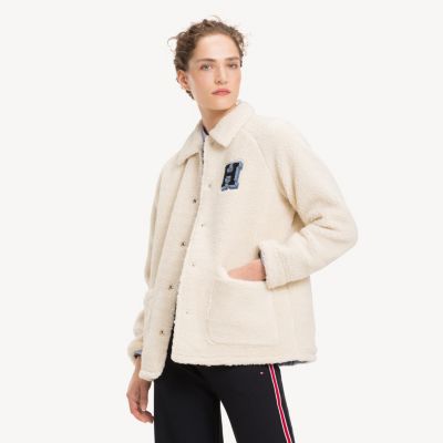 tommy hilfiger teddy jacket