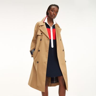 tommy hilfiger beige coat