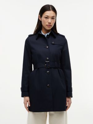 tommy hilfiger heritage single breasted trench