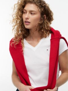 Heritage V-Neck T-Shirt — White 3
