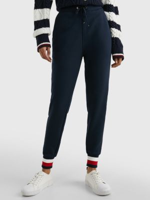 Tommy Hilfiger Heritage Contrast Stripe Womens Joggers - Womens