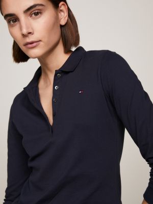 Heritage Long Polo Shirt BLUE | Tommy Hilfiger