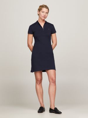Heritage Slim Fit Polo Dress | BLUE 