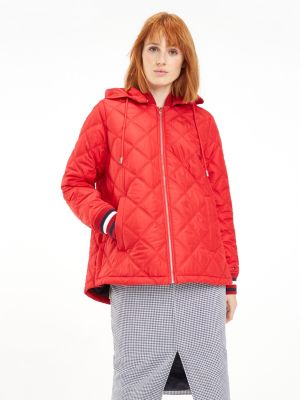 tommy hilfiger diamond quilted jacket