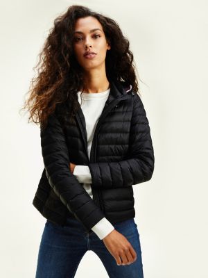 tommy hilfiger women's packable down jacket with hood