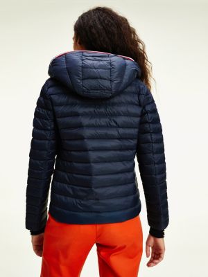 tommy hilfiger blue april down jacket