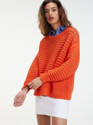 orange tommy jumper