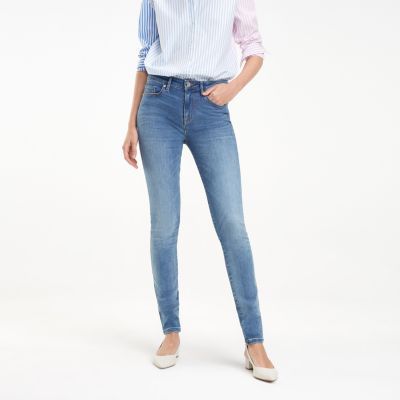 tommy hilfiger stretch skinny jeans