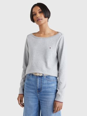 tommy hilfiger boat neck sweater