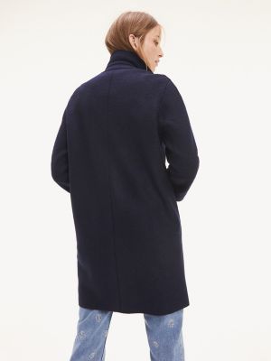 tommy hilfiger boiled wool coat