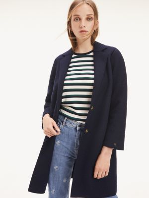 tommy hilfiger boiled wool coat