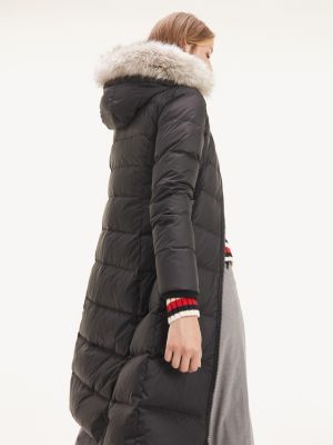 tommy hilfiger coat black