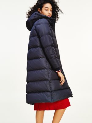 tommy jeans faux fur hood puffer coat
