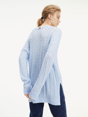 hilfiger cable knit sweater